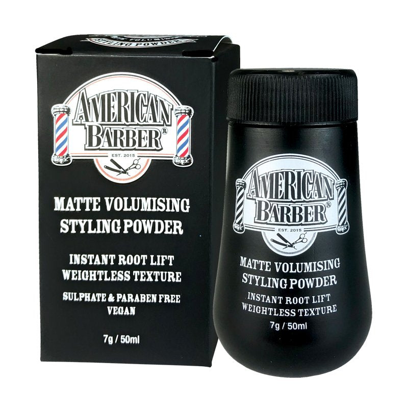 American Barber Matte Volumising Styling Powder 7g