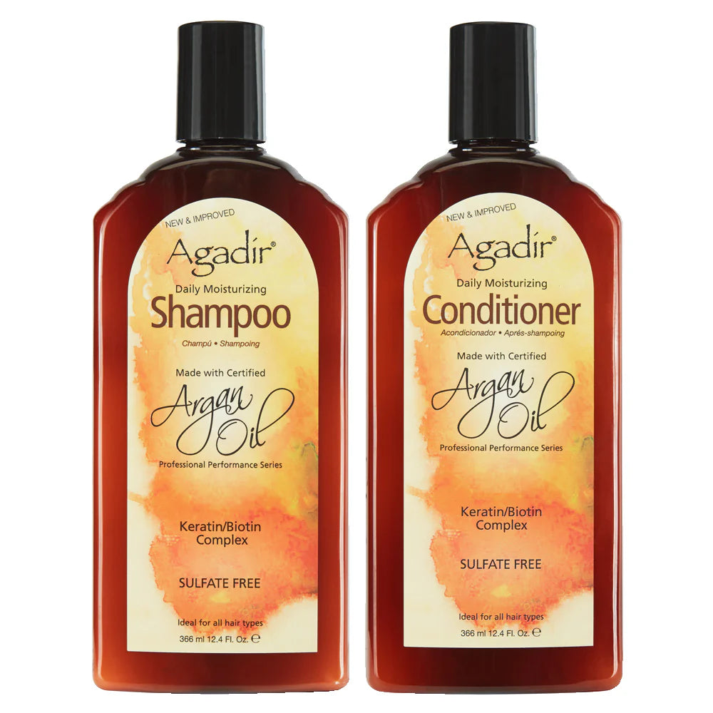 Agadir Argan Oil Daily Moisturizing Shampoo & Conditioner Duo