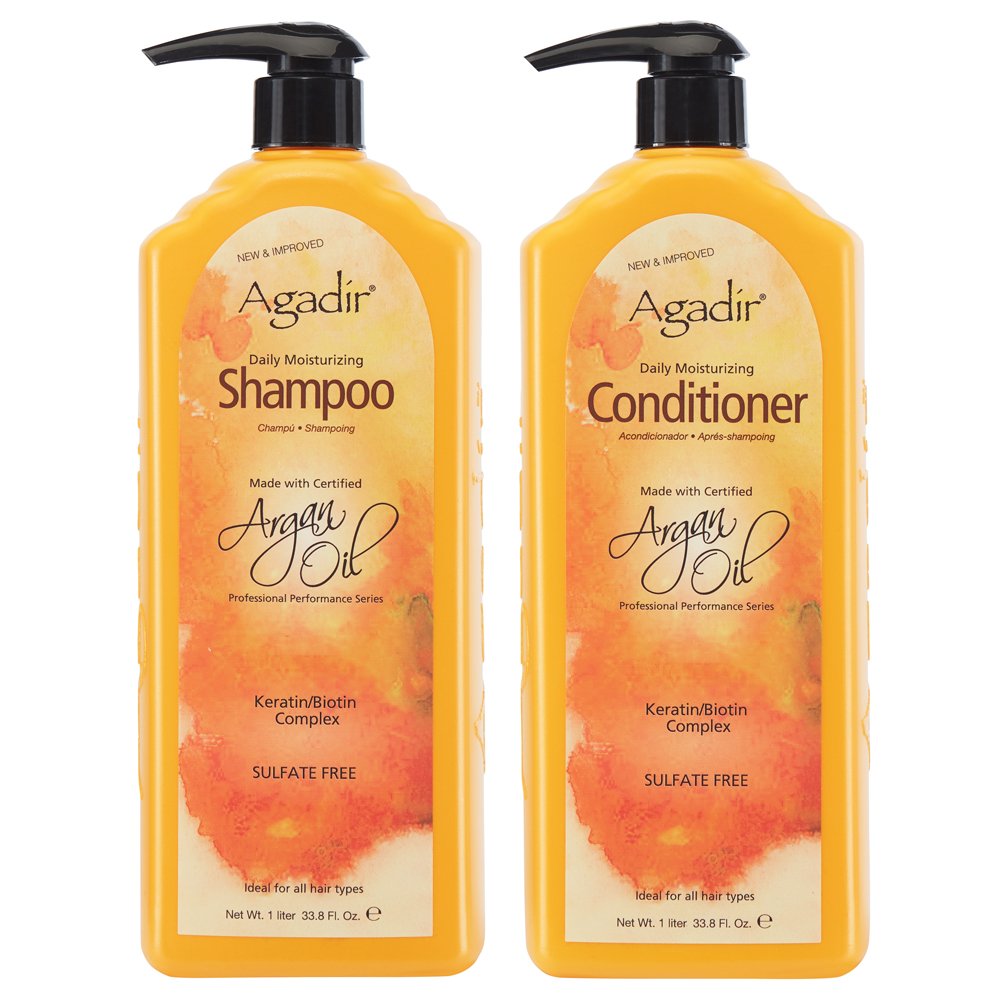 Agadir Argan Oil Daily Moisturizing Shampoo & Conditioner Duo