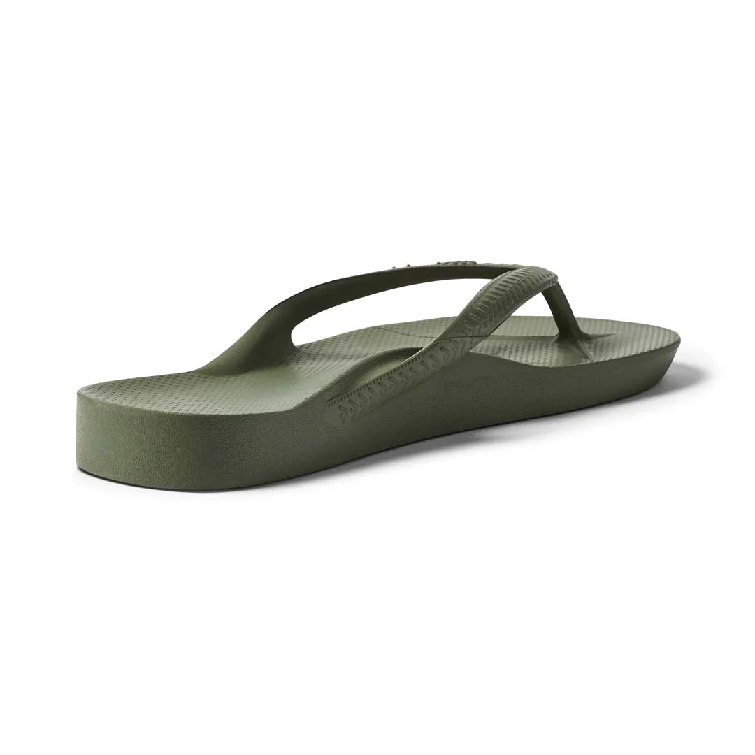 Archies Arch Support Thongs / Khaki