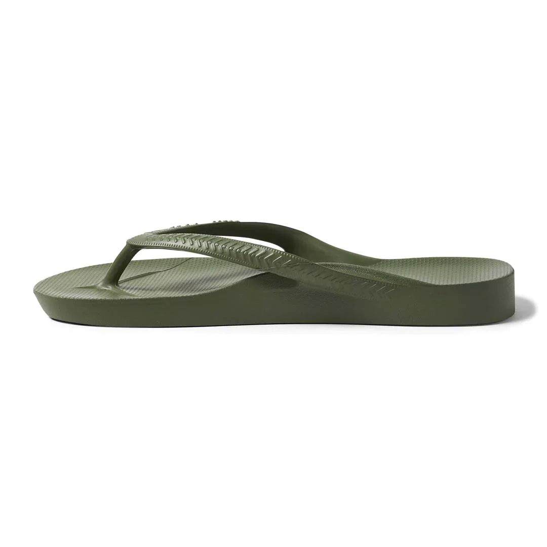 Archies Arch Support Thongs / Khaki