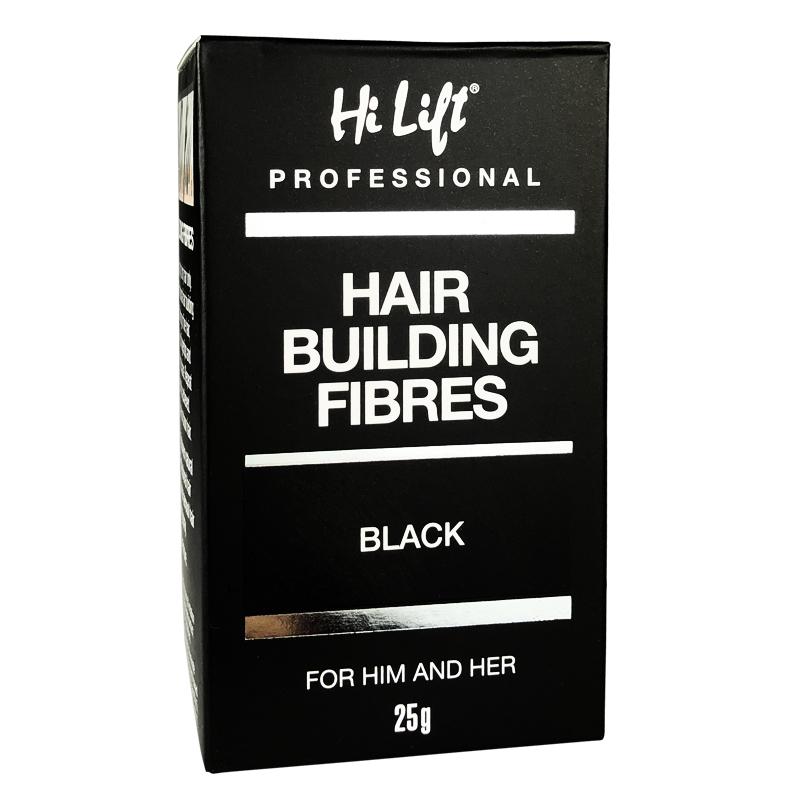 Hi Lift Hair Building Fibres / Black 25g
