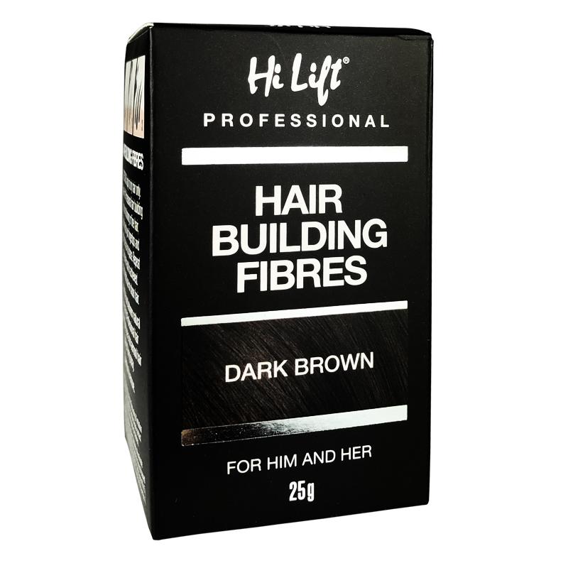 Hi Lift Hair Building Fibres / Dark Brown 25g
