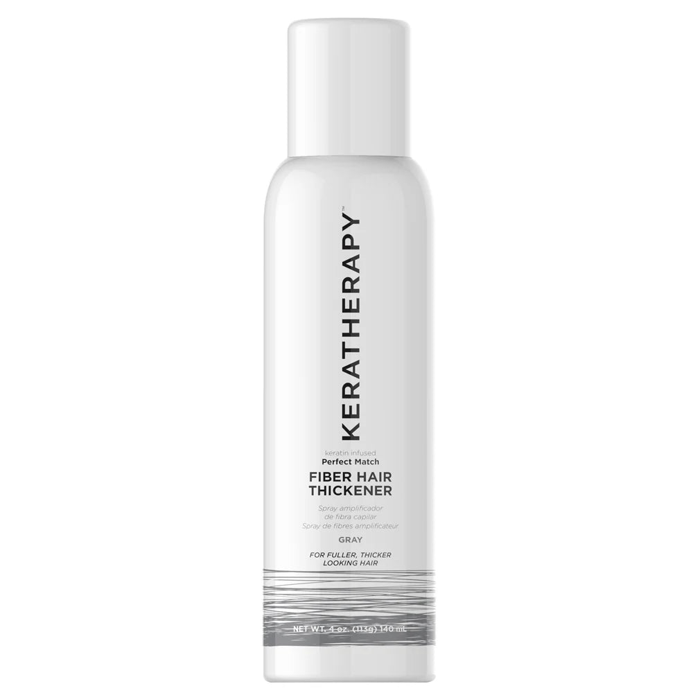 Keratherapy Fiber Hair Thickener Spray / Gray 140ml