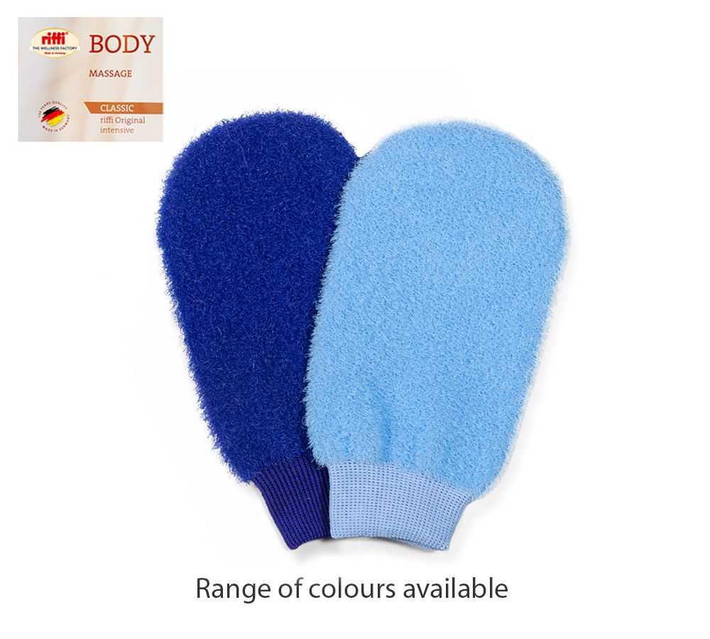 riffi® Original Double-Sided Exfoliating Massage Mitt (multiple colours available)